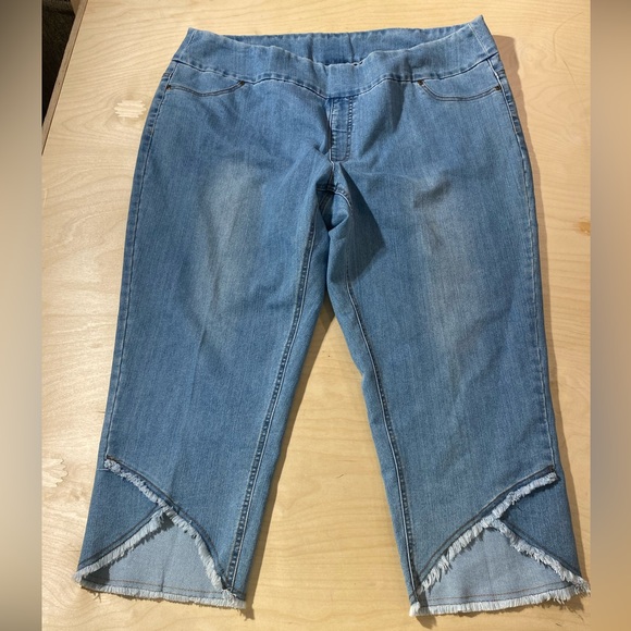 Slim-Sation Jean Ankle Pants. 22W (EA) - Picture 4 of 12